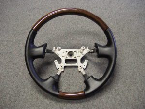 2002 Honda Civic steering wheel Wood Leather 300x225 1