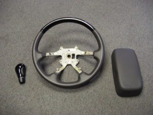 2002 T Bird painted wood steering wheel with parts 300x225 1