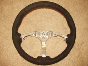 Dodge Viper Leather steering wheel Perforated Alcantara Suede 300x225 1