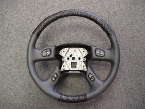 GM 03 Hummer steering wheel Leather Ostrich two tone 300x225 1