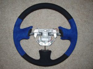 Mazda Miata 1999 steering wheel Leather suede 300x225 1