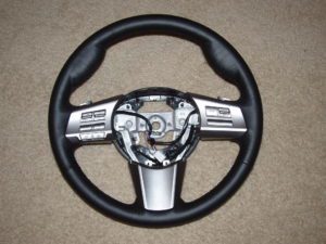Subaru Legacy steering wheel leather 300x225 1