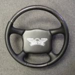 02 GM steering wheel Carbon Fiber