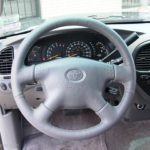 02 Toyota Tundra steering wheel Gray Leather
