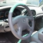 02 Toyota Tundra steering wheel Gray Leather Angle