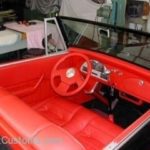 1934 GM steering wheel Red