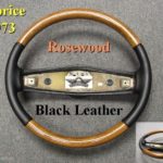 73 Caprice steering wheel Wood Black Leather