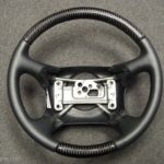 97 GM Carbon Fiber Black steering wheel gmc chevrolet
