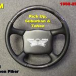 98 02 GM Steering Wheel Real Carbon fiber