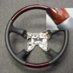 98 02 GM steering wheel Burl wood PG 2