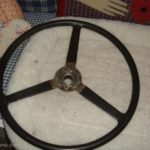 Bentley 1935 steering wheel restore b