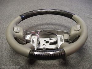 Buick Regal Steering Wheel Real Carbon fiber angle