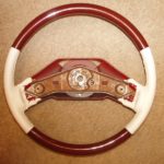 Cadillac steering wheel vinyl 1