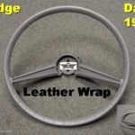 Dodge Dart steering wheel
