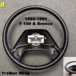 F 150 and Bronco 90 91 steering wheel
