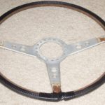 Ferarri 365 GTB 4 Daytona steering wheel Restore Before 2 1