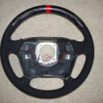 Ferrari carbon fiber leather steering wheel 1