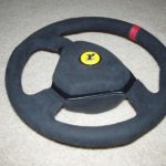 Ferraro suede steering wheel