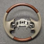 Ford 2002 steering wheel Walnut Parchment
