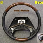 Ford Bronco steering wheel Wood Leather 1