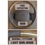 Ford Expedition 1998 Wood Grain Leather Steering Wheel