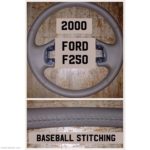 Ford F250 2000 Truck Leather Steering Wheel