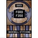 Ford F350 2003 Leather Steering Wheel
