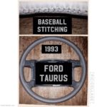 Ford Taurus 1993 Leather Steering Wheel 1