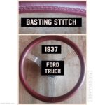 Ford Truck 1937 Leather Steering Wheel 1