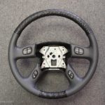 GM 03 Hummer steering wheel Ostrich two tone