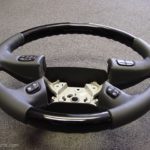 GM 03 steering wheel Black Graphite angle