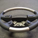 GM 03Hummer Steering Wheel Titanium graphite angle