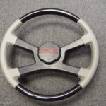 GM steering wheel Black Laquer Leather