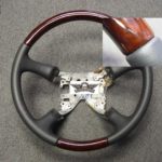 GM steering wheel Wood Leather 1
