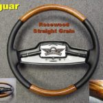 Jaguar steering wheel Straight Grain