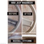 Jeep Wagoneer 1990 Leather Steering Wheel 1