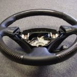 Lexus IS 300 steering wheel Real Carbon Fiber angle