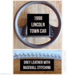Lincoln Town Car 1998 Leather Steering Wheel