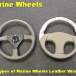 Marine boat steering wheel