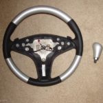 Mercedes steering wheel Brushed Alum a