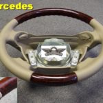 Mercedes steering wheel Wood Leather