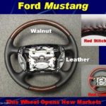 Mustang Wood Leather steering wheel