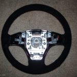 Nissan 300ZX steering wheel Suede