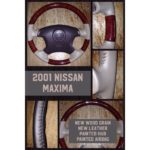 Nissan Maxima 2001 Wood Grain Leather Steering Wheel
