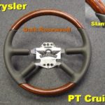 PT Cruiser steering wheel Dark Rose Wood