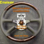 PT Cruiser steering wheel W Dark Burl Wood PG