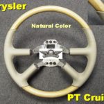 PT Cruiser steering wheelNatural Color wood