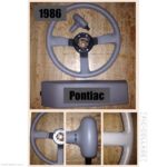 Pontiac 1986 Leather Steering Wheel