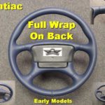 Pontiac Full Leather Wrap Wheel on back