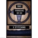 Porsche 911 SC 1981 Leather Steering Wheel 1